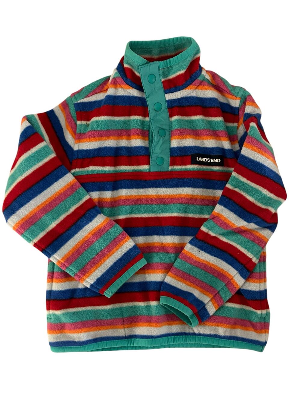 Lands End stripe Fleece size 2